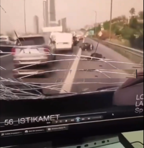 Emniyet Şeridini İhlal Eden Motorcu’nun Hazin Sonu