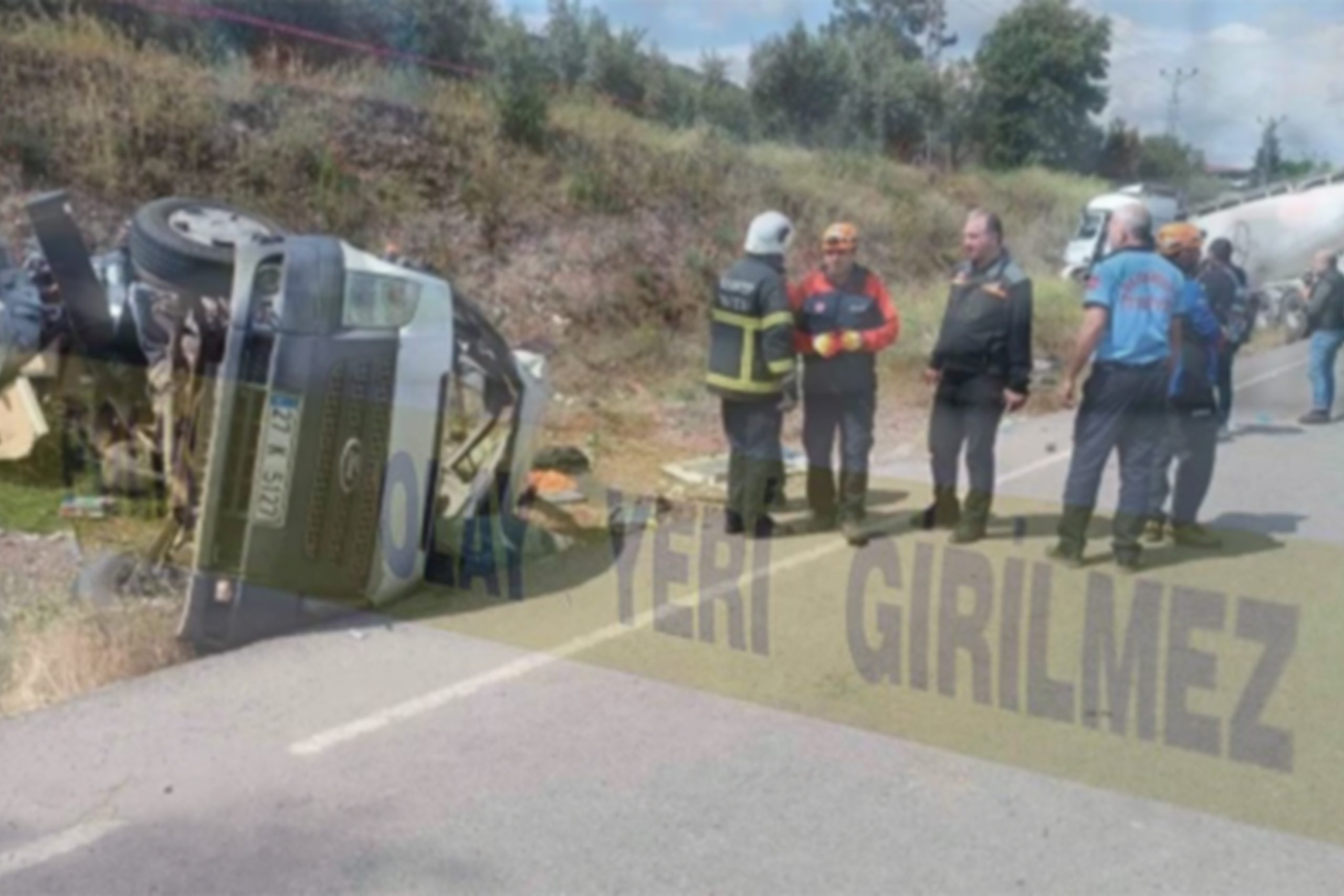 Gaziantep’in İslahiye ilçesinde meydana