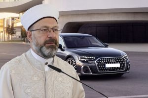 Diyanet İşleri Başkanı Audi A8 Aracına Veda Etti