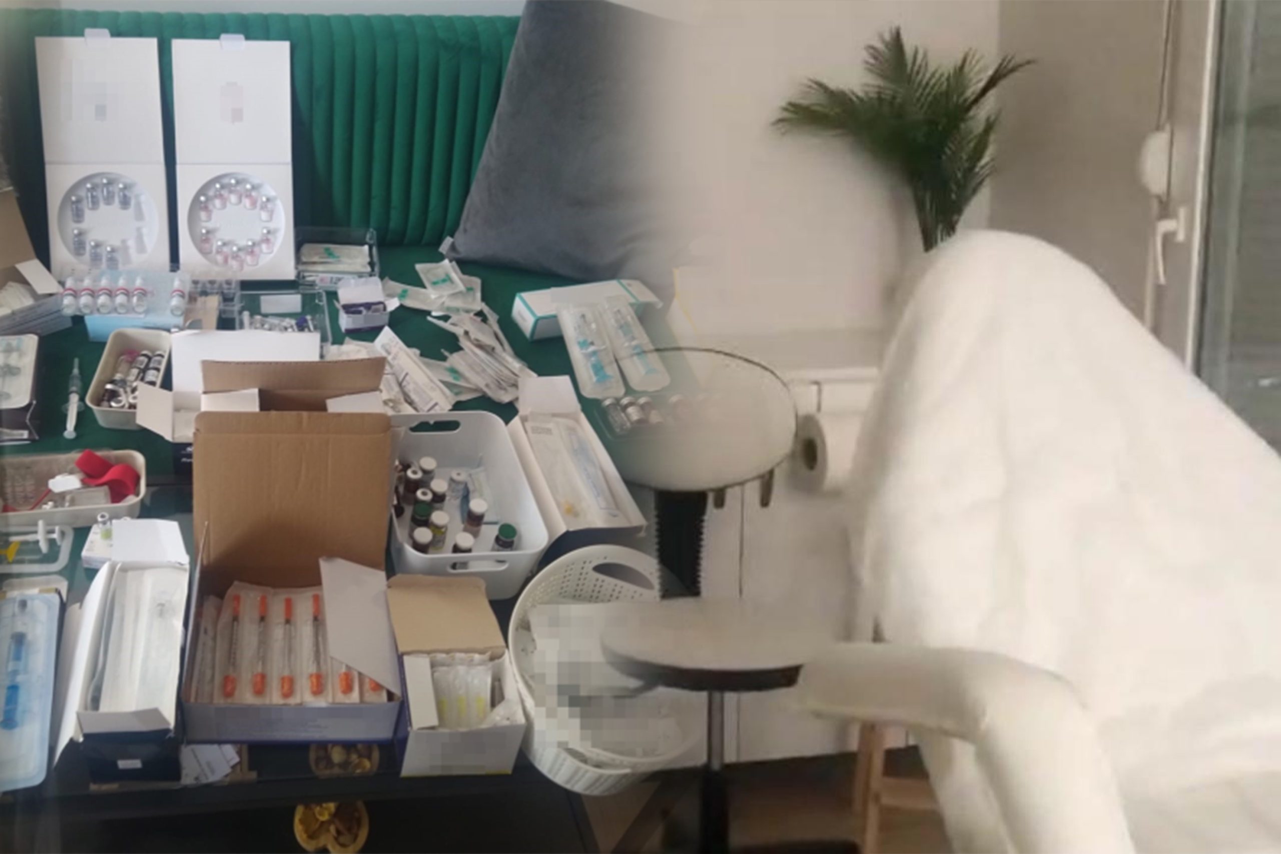 Antalya’nın Konyaaltı ilçesinde, kendisini