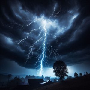 Gümüşhane ve Bayburt’ta Yıldırım Felaketi: İki Can Kaybı.