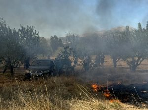 Korkutan Yangın : Bağ Evinde Yangın Çıktı
