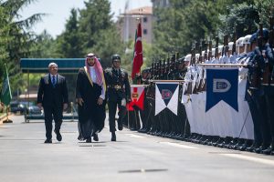 Cumhurbaşkanı Erdoğan, Suudi Arabistan Savunma Bakanı Selman’ı Kabul Etti