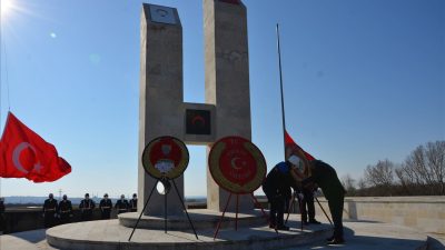 Edirne'de Asker Hastanesi Şehitliği'nde düzenlenen