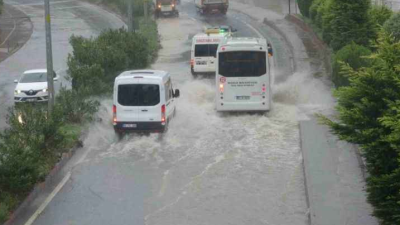 Zonguldak'ta etkili olan olumsuz hava