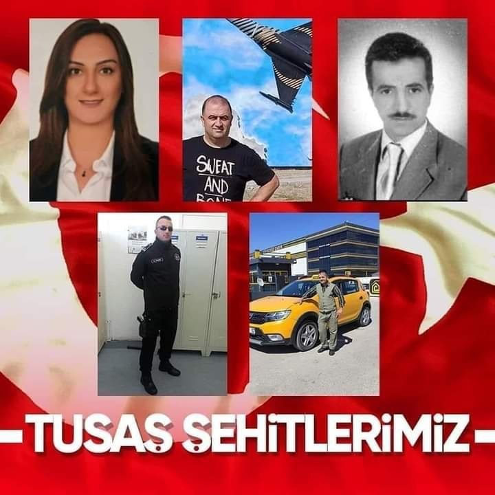 TUSAŞ Saldırısında Şehit Olanların Kimlikleri Belli Oldu