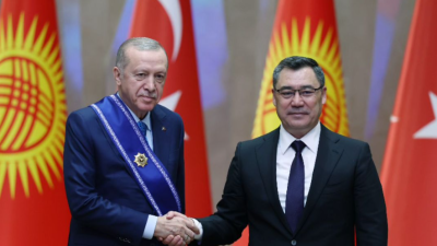 Cumhurbaşkanı Recep Tayyip Erdoğan, Kırgızistan'da