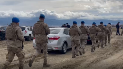 Isparta'nın Keçiborlu ilçesinde eğitim uçuşu