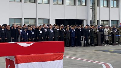 Isparta'nın Keçiborlu ilçesinde UH-1 tipi