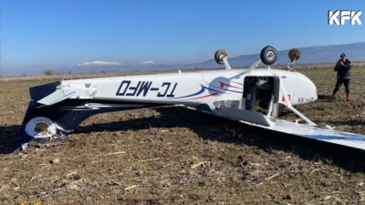 Denizli’nin Çal ilçesinde zorunlu iniş