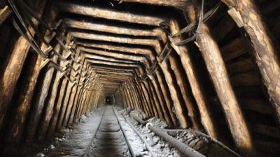 Elazığ’ın Alacakaya ilçesindeki bir maden