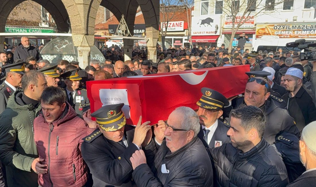 Konya’da Şehit Düşen Polis Memuru Onur Şirin Son Yolculuğuna Uğurlandı Konya’da meydana gelen trafik