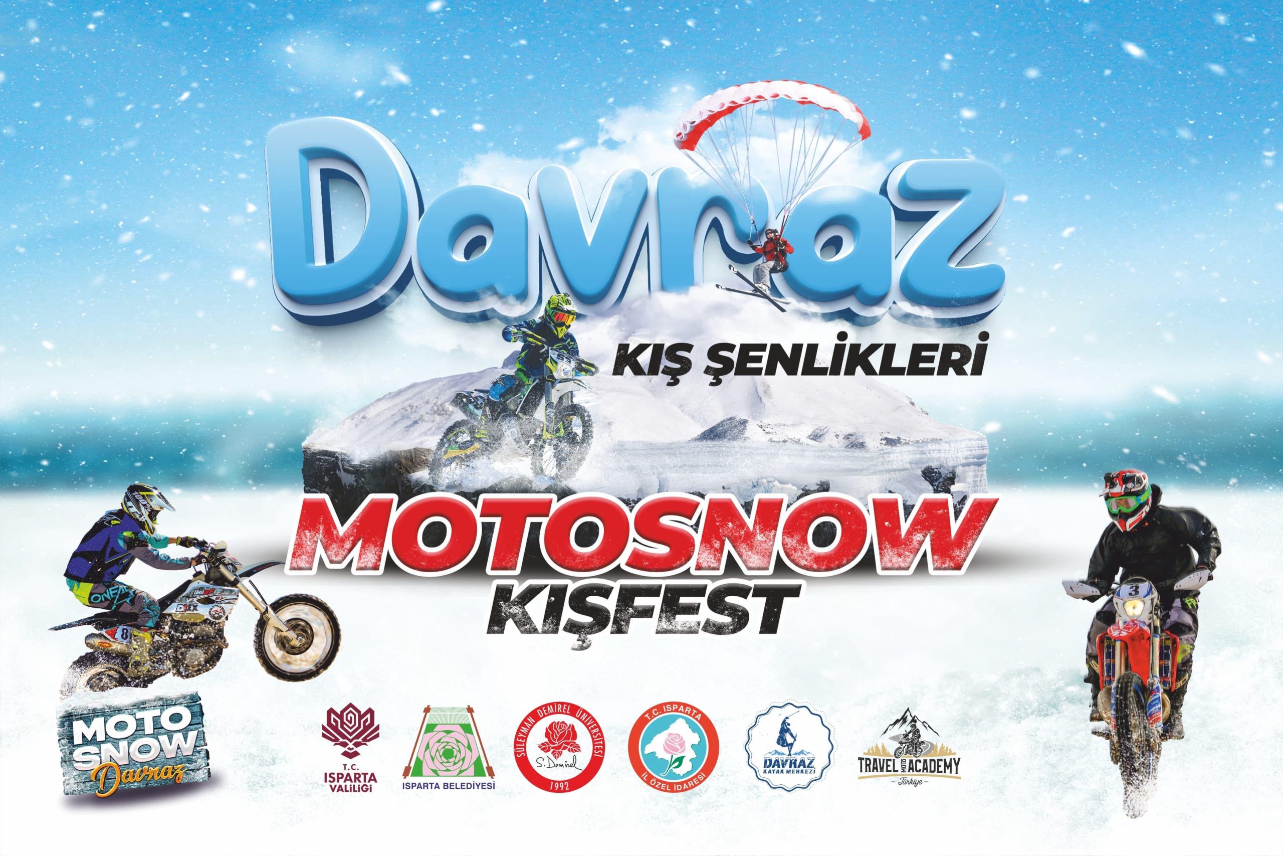 Akdeniz’in İncisi Davraz’da Kış Sporları Başlıyor