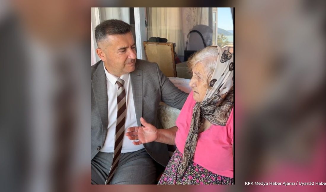 Başkan Özer’den Anlamlı Ziyaret EĞİRDİR (KFK Ajans) –