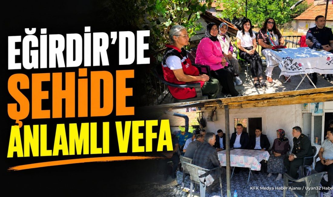 33 Yılda Unutulmadı EĞİRDİR (KFK Ajans) –