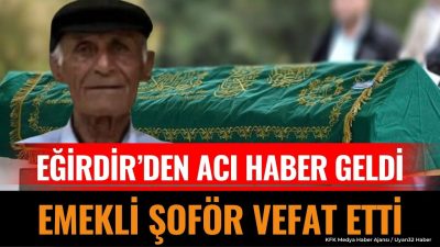 ISPARTA (KFK Ajans) – Eğirdir