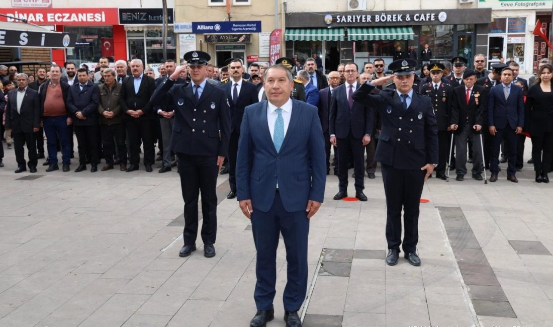 Dinar Cumhuriyet Bayramı Töreni Gerçekleşti AFYON (KFK Ajans) – Dinar