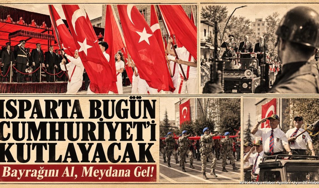 Cumhuriyet Bayramı Isparta’da Coşku ile Kutlanacak ISPARTA (KFK Ajans) –