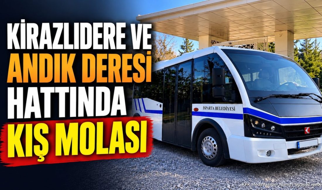 Isparta’da Mesire Alanı Seferlerine Kış Molası Isparta’da kış mevsiminin gelmesi