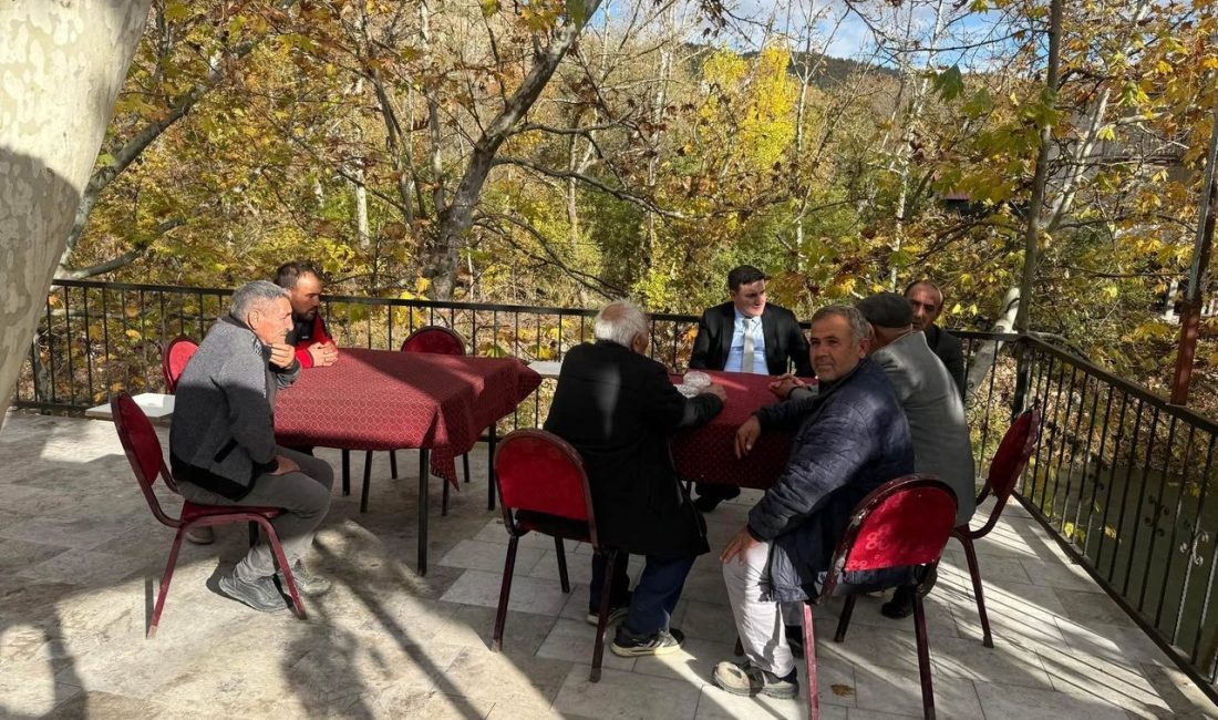 Kaymakam Saban’dan Ayvalıpınar’a Saha Denetimi Isparta’nın Sütçüler ilçesi Kaymakamı