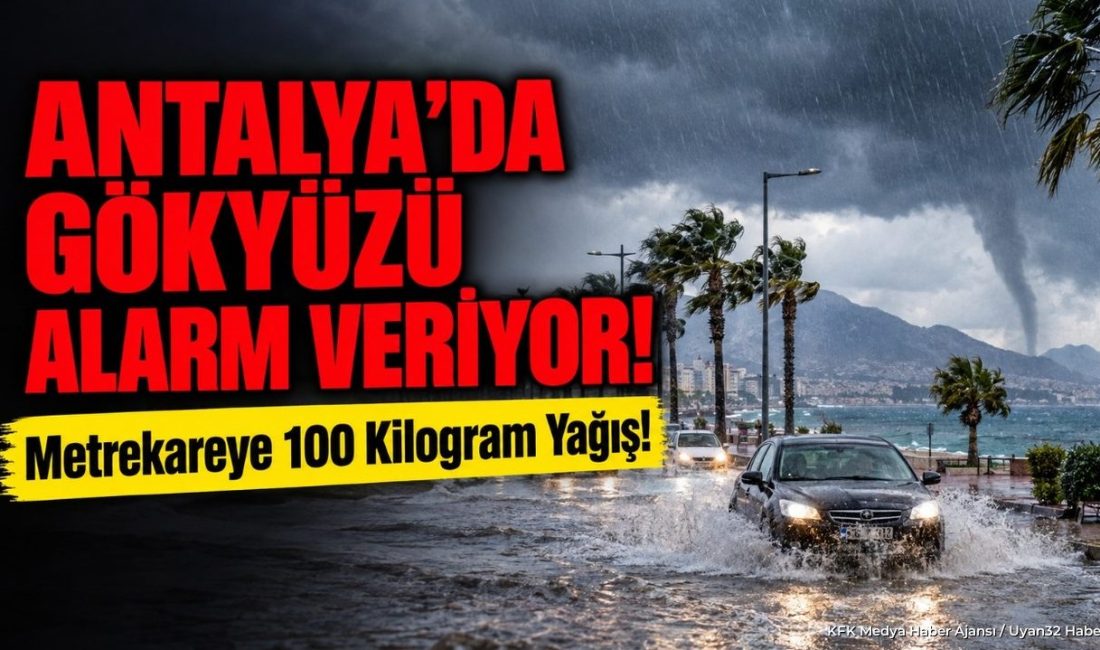 Antalya’da Şiddetli Yağış Uyarısı ANTALYA (KFK Ajans) – Meteoroloji